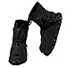 VXAR Rain Shoe Cover Waterproof Overshoe Black 3XL
