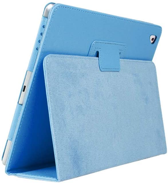 Flip Folio Case For iPad Air, Pro, iPad 5th/6th Gen 9.7" Stand Cover, Auto Wake/Sleep (Sky Blue) — image 1