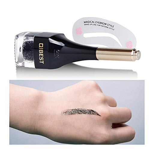 Coerni Waterproof 3D Eyebrow Extensions Gel Fiber+Eyebrow Card - Building Brow Hair and Eye Brow Brush
