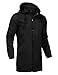 COOFANDY Men's Lightweight Outdoor Waterproof Rain Jacket Packable Hooded Sports Raincoat Windbreaker Jackets