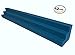 Foamily Blue XL Column Acoustic Wedge Studio Foam Corner Block Finish Corner Wall in Studios or Home Theater (12 Pack)
