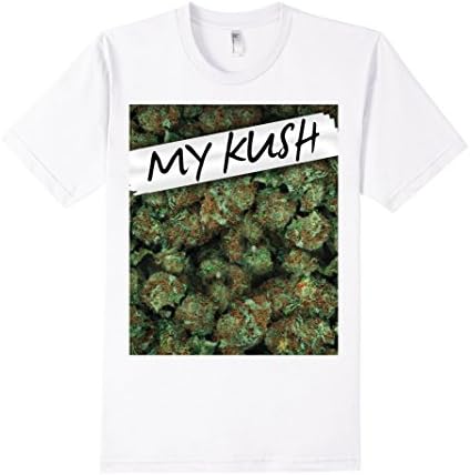Men's My Kush T-shirt  Medium White