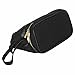 kinzd Makeup Bag Cosmetic Toiletry Bag Women (Black Cosmetic Bag)
