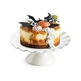 YHOJOY Porcelain Cake Stand for Cupcakes, Donuts, 8