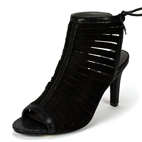 Rialto 'RORI' Women's Heel, Black Suede - 8 M