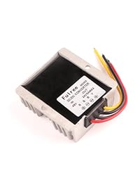 DROK 37 60 V 48 V a dc dc Buck regulador de 24 V 5 A 120 W Fuente de alimentación Step down voltios Converter con aluminio shell impermeable para ventilador eléctrico Sistema de audio Automotive