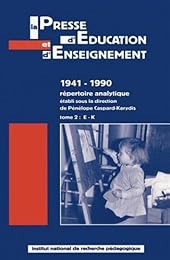 La  presse d'éducation et d'enseignement, 1941-1990