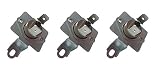 3 x Replacement Samsung Dryer DC96-00887A Thermostat W/Bracket 2074129
