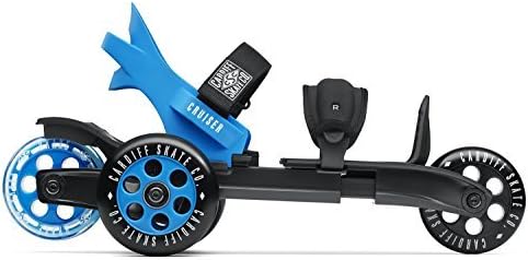 Cardiff Technologies Women's Sport Step-In-SUIT Cruiser Funskate Adjustable Skate-Black / Blue, 550084 33-41 by Cardiff Skate