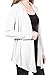 DRSKIN Women's Open - Front Long Sleeve Knit Cardigan (Cardigan White, 2XL)