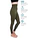 Homma High Waist Compression Leggings for Women Tummy Control Postpartum Leggings Seamless Yoga Workout Pants Olive M