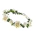 Love Sweety Girls Boho Rose Floral Crown Wreath Wedding