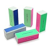 5pcs Nail Art Shiner Buffer 4 Ways Polish Sanding File Block Manicure Product
