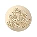 Wax Seal Stamp, Yoption Vintage Crystal Brass Head Wooden Handle Sealing Stamp for Wedding Invitations