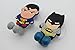 Bat Superhero 2 pcs Set Toothbrush Holders with Suction Cup for Wall in Bathroom at Home RV Camper Van