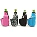 Chuggie Beer Bottle with Two Pockets, Holds Phone, Keys and Accesories, 3mm Neoprene (4 Pack)