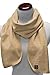 Light Beige 3 Piece Fleece Hat Scarf & Glove Matching Set
