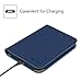 Fintie Nook GlowLight 3 Case - Slim Fit Premium Vegan Leather Folio Cover for Barnes & Noble Nook GlowLight 3 eReader 2017 Release (Model# BNRV520), Navy