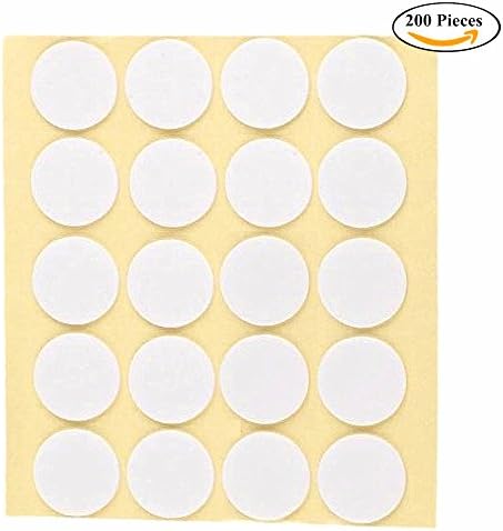 Joyingle Wick Stickers Candle 20mm , Made of Heat Resistance Glue Adhere Steady in Hot Wax For Candle Making 200pcs