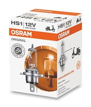 2x OSRAM 64185 HS1 12V 35/35W PX43T Original Roller Motorrad Lampe 2 Stück