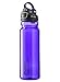 AVEX FreeFlow Autoseal Water Bottle, Purple, 750ml/25 oz
