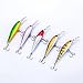 10Pcs of Life-like Swimming as Life Fish Swimbait Bass Bait Hard Fishing Lure (10PC)
