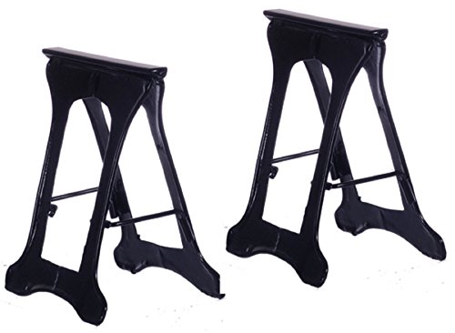 Dollhouse Miniature 1:12 Scale 2 Pc SAW Horses SET #G8650