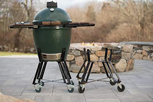 Aura Outdoor Products AOP-ENL Rolling Cart Rolling Nest Large Kamado Grills Including Big Green Egg, Kamado Joe (Certified Refurbished) - Thumbnail 4