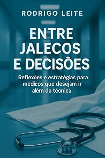 Livro Entre jalecos e decisões: Reflexões e estratégias para médicos que desejam ir além da técnica