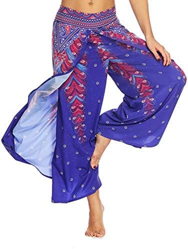 QOJAQFAJ Yoga Pants Yoga Pants Ladies Running Pants Tights Ladies Loose Yoga Pants Loose Harem Pants