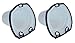 Black & Decker OEM 90512388 vac vacuum air pre-filter CHV1408 CHV1218 CHV1568 (2 Pack)