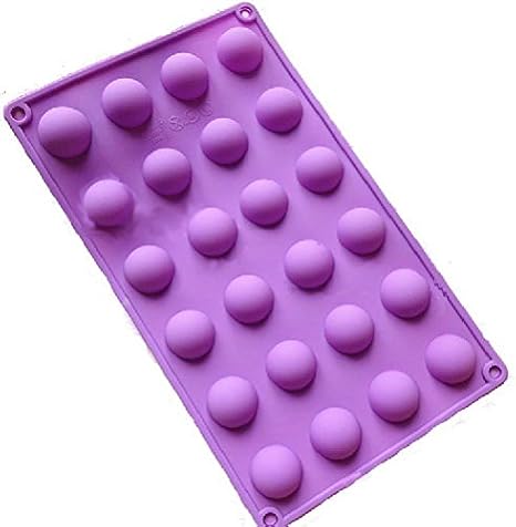 Amazon Leafin 半円 半球 24個 円 球 シリコンモールド 手作り 石鹸 樹脂 粘土 シリコン モールド 型 抜き型 キット 道具 半球 24個 粘土 通販