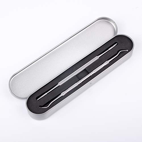 PrettyDiva Ingrown Toenail Tool - Surgical Grade Stainless Steel Toenail File and Nail Lifter Double Sided Manicure Pedicure Tool Set - Thumbnail 6