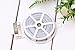 1 Coil 50m Multifunction Line Organizer-Gardening Tape Sturdy Metal Cable Garden Plant Twist Tie Clamps/Clasps Tie with Cutter for Gardening Home Office Using (White)thumb 2