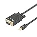 BENFEI Mini DisplayPort to VGA 10 Feet Cable, Mini DisplayPort to VGA Cable (Thunderbolt 2 Compatible) with MacBook Air/Pro, Surface Pro/Dock, Monitor, Projector