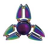 Uspeedy Fidget Spinner Fidget Killing Time Toys for For ADD, ADHD, Anxiety, and Autism Adult and Children (A A 5 Rainbow)