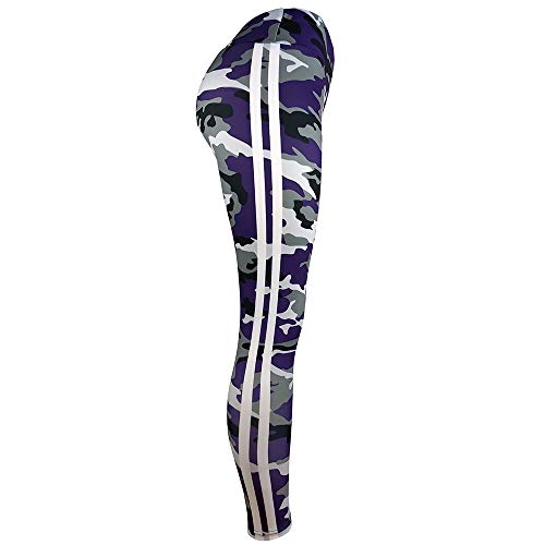 Letter Yoga Pants, Women's Fashion Workout Leggings Fitness Sports Gym Running Yoga Athletic Pants by Neartime