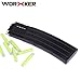 Worker Magazines 22-Darts Quick Reload Clip Banana Clip Magazine Clip for nerf n-strike elite blasters - Black