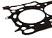 Evergreen HG4017 Compatible With 97-01 Honda Prelude Si Vtec 2.2 DOHC 16V H22A4 Cylinder Head Gasket
