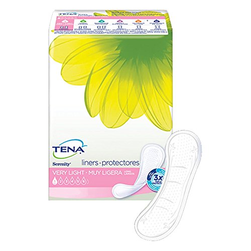 Tena Serenity Light Pads Pantiliners (Case of 156)