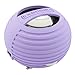 XBOOM Mini Portable Capsule Speaker with Rechargeable Battery and Enhanced Bass+ Resonator - Purple