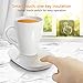 Mug Warmer Coffee Warmer,Auto Shut On/Off Beverage Warmers Cup Heater for Desk Coffee Warmer,Constant Keep Temperature 55℃／131℉,Safely Use for Office/Home to Warm Coffee Tea Milk Candle