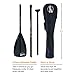 SUP Paddle - Carbon Fiber & Fiberglass Paddles - 3 Piece Adjustable Paddle Board Paddles w/Carbon Fiber or Fiberglass Performance Blades - Carbon, Fiberglass, or Aluminum Shaft Stand-Up Paddles