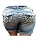 Jack David Womens Plus Size Short Stretch Distressed Ripped Blue Denim Jeans