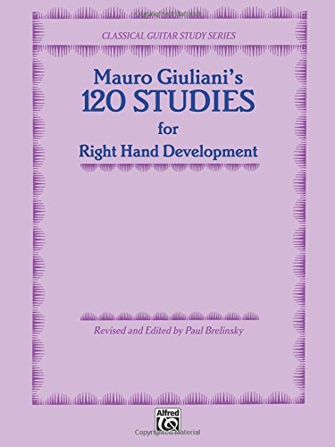 UPC 029156149524, 120 Studies for Right Hand Development (Classical Guitar Study Series)