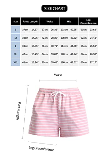 Vlazom Women's Pyjama Pants,Shorts Women Cotton,Bottoms of Pajamas for Women