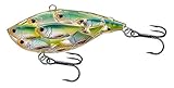 LiveTarget Yearling Baitball Rattlebait, Blue/Chartreuse Shad, #4/ #6