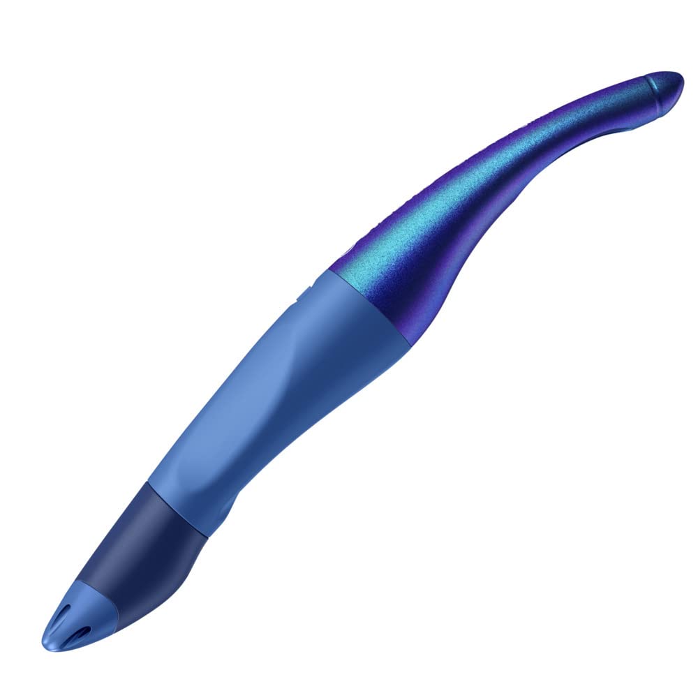 STABILO Handwriting Pen EASYoriginal Holograph Edition - Right-Handed - holograph blue