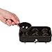 Silicone Ice Cube Trays Combo (Set of 2), Square and Sphere Ice Ball Maker with Lid & Large Square Molds and BONUS Funnel - Reusable & BPA Free