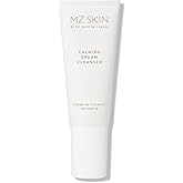 MZ SKIN Calming Cream Cleanser 3.4 fl oz - Gentle Omega-Rich Face Wash with Prebiotic Technology, Vitamin E to Sooth & Restore Skin Barrier for Sensitive & Redness Prone Skin, Fragrance Free